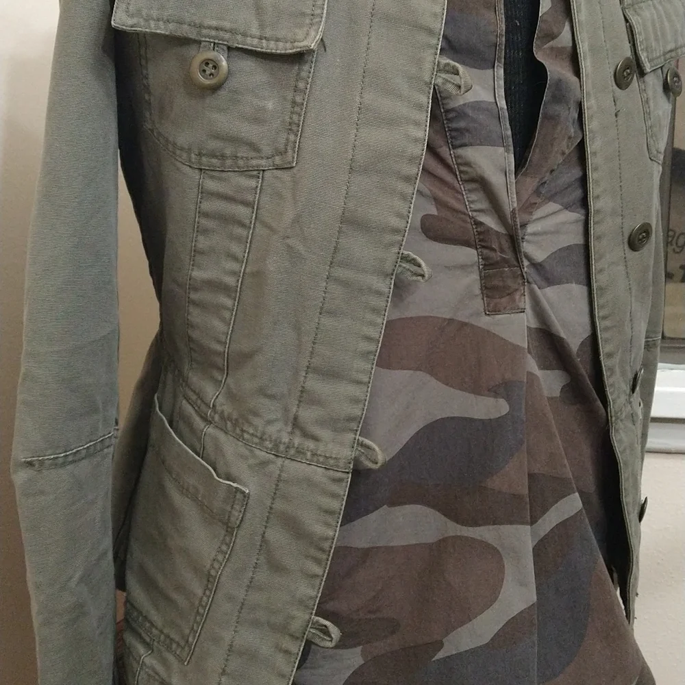 American Rag Structured Military Jacket - Picture 2 of 7